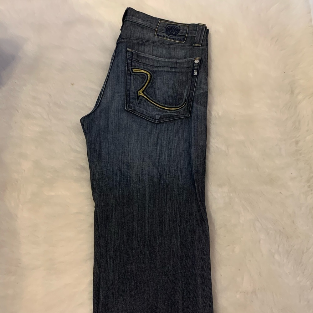 Men’s Luxury Rocking & Republic Dark Denim Jeans